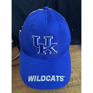 Rare University Of Kentucky Wildcats Adjustable Baseball Lid Hat Cap One Size...